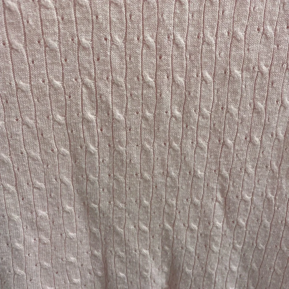 White Stag Pink V Neck Sweater Sz(26W/28W)